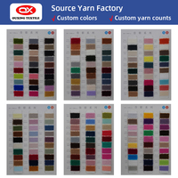 Direkt vom Hersteller Ou Xing OX-004 4CM Flauschiges Nylon-Nerzgarn 5,5NM Häkelgarn-Luxuriöses Kunstfell DIY Strickgarn Anpassbar 25kg