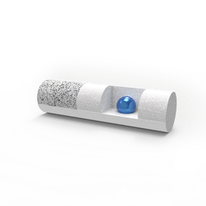 Menthol, popfilter, burstfilter, dubbele enkelvoudige capsule houtskoolfilter, gemaakt in Korea, sigarettenkapsel, tabakscapsule - Product Image 1