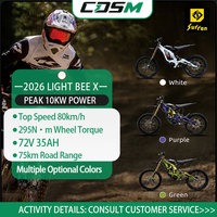Sur Ron Original 72V35Ah 10000W E-Bike mit Vollfederung Light Bee X Elektrisches Dirt Bike