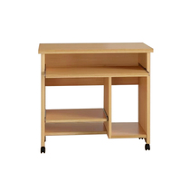 Plateau de clavier en MDF de 83 cm de large avec roulettes, rangement CPU et base en H pour table d'ordinateur à usage résidentiel et commercial flexible