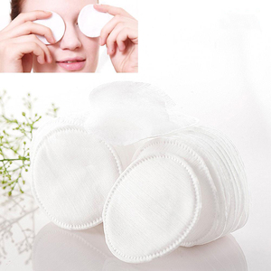 Großhandel <span class=keywords><strong>Meanlove</strong></span> 100 Stück Einweg-Gesichts- und Nagel-Make-up-Entferner Hautpflege Kosmetik Vliesstoff 1-Lagige Hochwertige Wattepads - Product Image 2