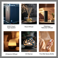 Diffuseur d'huiles parfumées de luxe pour hôtel, parfum longue durée, usage commercial, vente en gros, OEM personnalisable, purificateur d'air