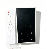 Thermostat de chauffage électrique pour pièce avec écran tactile, application WiFi et lumière RGB