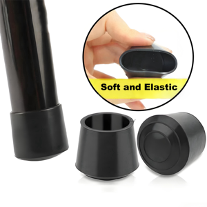 Tappi e Coperture in Gomma per <span class=keywords><strong>Gambe</strong></span> di Sedie, Protezioni per Piedi di Mobili Antiscivolo e Resistenti all'Usura, Tappi Neri che Prevenivano Graffi e Proteggono il Pavimento - Product Image 4