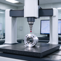 Boîtier de joint de robot modulaire en aluminium usiné CNC 5 axes sur mesure, coque d'actionneur Harmonic Drive anodisée pour bras de robot OEM