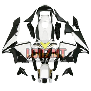 Cuerpo de inyección para <span class=keywords><strong>HONDA</strong></span> CBR600 <span class=keywords><strong>CBR</strong></span> 600CC 600RR <span class=keywords><strong>600</strong></span> Blanco negro <span class=keywords><strong>RR</strong></span> CC F5 03 04 93LQ.53 CBR600F5 CBR600RR <span class=keywords><strong>2003</strong></span> 2004 OEM <span class=keywords><strong>Carenado</strong></span> - Product Image 1