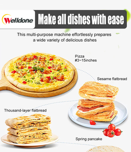 Nuevos Componentes para Máquina Prensadora de Masa de Pizza: Engranaje de Turbina, Correa, Rueda de Tambor, Placa Base de Aluminio, Placa Deflectora, <span class=keywords><strong>Molino</strong></span> de Harina, Panadería - Product Image 2