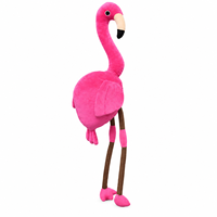 Mardi Gras Karneval Plüschtier-Mix 40 Stück Lila Grün Gold Kuscheltiere Großpackung für Umzug und Party-Geschenke