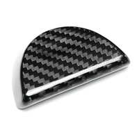 Cache-bouton de commande de console centrale en fibre de carbone brillant pour Infiniti G35 G37 2008-2014, modèle réel N-YFND-958