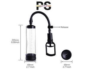 Насос для пениса вакуумный для увеличения всасывания воздуха - Product Image 5