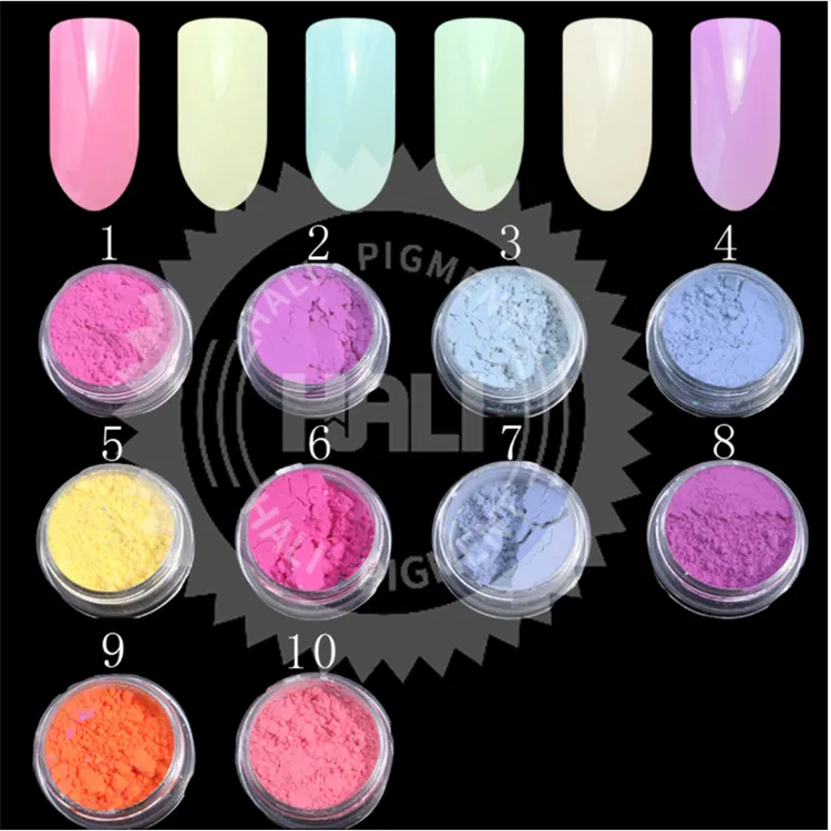 Fotochromisch Poeder Glitter Voor Nagels Kunst Glitter Pailletten Veranderen Kleur Nagels Glitter Poeder Nail Art Fotochromisch Pigment