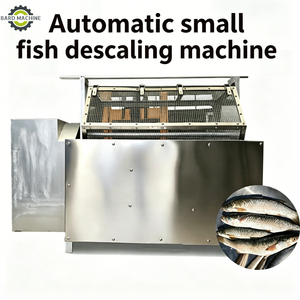 Máquina para Quitar Escamas de Pescado Pequeño, Desescamador Comercial Totalmente Automático para Sardinas y Carpas <span class=keywords><strong>Crucianas</strong></span> - Product Image 2