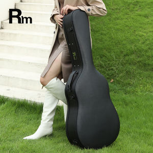 OEM-WC-47 Rm arc-en-ciel Offre Spéciale OEM ODM vente en gros bois <span class=keywords><strong>Tweed</strong></span> classique <span class=keywords><strong>guitare</strong></span> acoustique étui rigide ukulélé étui à instruments - Product Image 3