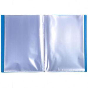 Carpeta de Presentación de Plástico Transparente A4 con 10 Bolsillos, Cubierta Translúcida y Fundas Protectoras de Plástico - Product Image 2