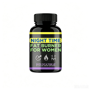 Cápsulas Herbales Supresoras del Apetito y Quemagrasas Nocturnas para Adultos, L-Carnitina, Extracto de Frijol Blanco, Extracto de Té Verde, Garcinia - Product Image 1