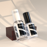 Echantillon Vaporisateur de parfum en verre avec étiquette de 50ml avec bouchon noir Vente d'usine Flacon en verre de parfum en verre blanc de 30ml avec vaporisateur