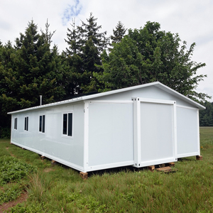 Casa Prefabbricata Espandibile in Container da 40 Piedi in <span class=keywords><strong>Vendita</strong></span>, Villa Prefabbricata Pieghevole in Acciaio Leggero con 2-3 Camere da Letto - Product Image 4