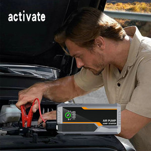 HQ21 Démarreur de voiture d'urgence intelligent Booster de démarrage de véhicule Batterie de secours Power Bank Pack Chargeur de démarrage de voiture - Product Image 5