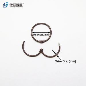 Anneaux de reliure YIWANG pour livre de coloriage, anneaux de reliure pour classeur, anneaux pour scrapbooking, anneaux pour livre à feuilles mobiles - Product Image 3