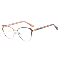 MS 85033 Gafas de mujer Monturas de gafas ópticas Colores personalizados Diseño de lujo Elegante Certificado CE Descuento al por mayor