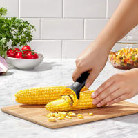 Décortiqueuse manuelle pour maïs, éplucheur multifonctionnel de maïs pour la cuisine et la maison, trancheuse de fruits et légumes