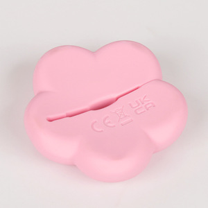 Pinzas de Silicona Rosadas para Pezones, Ajustables, con Vibración, Estimulación de Senos, Juguete para Adultos - Product Image 1