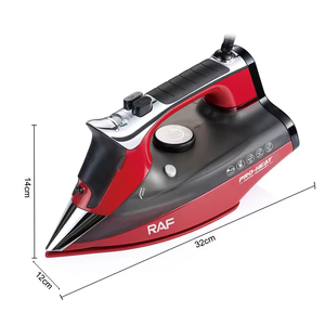 <b>Electric</b> Steam <b>Iron</b> 2800w Burst of Steam Nano Ceramic Soleplate Thermostat Controlled Self Cleaning - Product Image 5