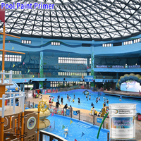 Apprêt et peinture d'étanchéité pour revêtement de piscine époxy étanche pour piscine, parc aquatique et sol, toit de l'usine de peinture de piscine