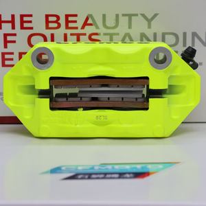 Étrier de frein de moto en alliage d'aluminium radial M4.34 vert fluorescent édition limitée, garantie de deux ans - Rétrofit/Amélioration - Product Image 3