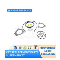 Kit de rondelles de carter de volant moteur YANN'S 4498561 449-8561 - Structure arrière pour moteurs diesel CAT C15 C18