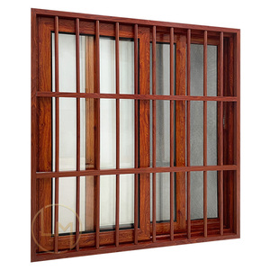 Viudas deslizantes con marco de madera de Venta caliente con ventanas corredizas de vidrio de doble panel para uso residencial - Product Image 2