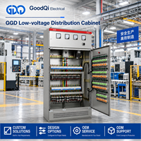 Armoire de distribution d'énergie basse tension GGD, coffret métallique certifié CQC pour l'alimentation électrique des usines et des bâtiments commerciaux
