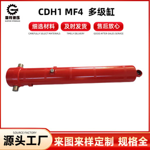 Cylindre hydraulique multi-étages CDH1 MF4 de type double oreille pour applications de levage en métallurgie - Product Image 5