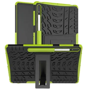 Shockproof 2 in 1 Hybrid Rugged Silicon Case For Samsung Galaxy Tab S3 9.7 INCH T820 Tablet Kickstand Case Cover
