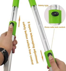 กรรไกรตัดกิ่งไม้แบบยืดได้กรรไกรเล็มต้นไม้ใบมีดเหล็กคมพร้อมด้ามจับพลาสติกที่เล็มต้นไม้ - Product Image 2