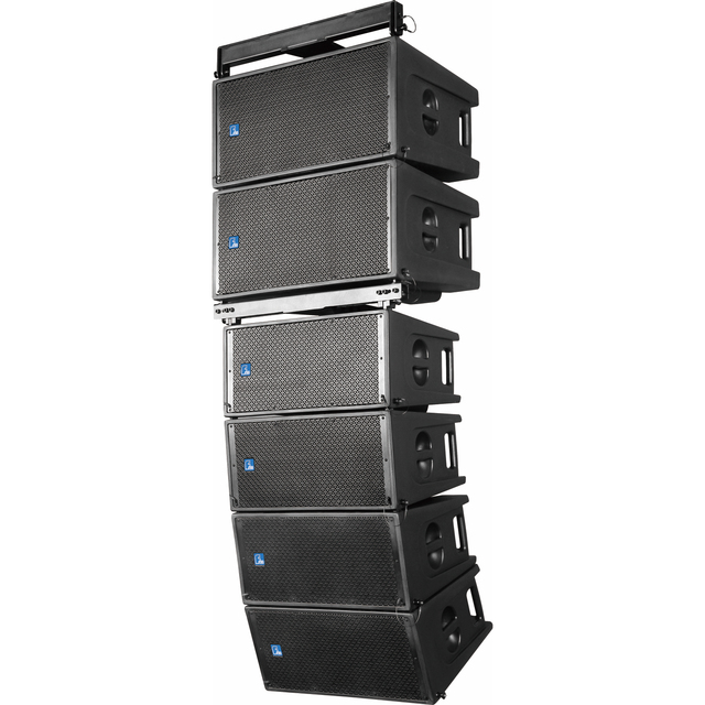 Single 12'' Professional Audio Neodymium Drivers Plastic Line Array Speaker Systems