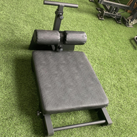 Banc de musculation compact Nordic Curl avec roulettes, idéal pour les salles de sport et les entraînements à domicile, rack de fitness réglable