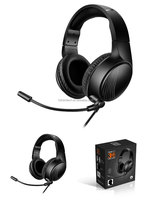 Casque de centre d'appels avec microphone antibruit pour PC, jeux, enseignement en classe, pilotes et chauffeurs de camion
