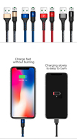 Câble de charge OEM 4A de haute qualité pour téléphone Android, nylon, 1m 2m, câble micro pour OPPO Vivo, câble Android, approuvé CE Rosh