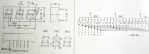 7 Segment LED Display 0.28 Inch 3 Digit White <strong>Mini</strong> Counters Electronic Thermometers Micro Control Panels Digital Indicator Part - Product Image 2
