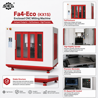 Mini-fraiseuse CNC SIEG Fa4-Eco KX1S, fraiseuse CNC fermée pour l'éducation et l'équipement de fablab