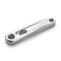Bras de manivelle de vélo en aluminium 6061 anodisé, pièces de fraisage CNC de précision, usinage CNC personnalisé