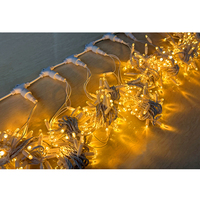 Rideau lumineux LED IP68 de haute qualité, effet d'éclairage à 8 modes pour l'extérieur pour les fêtes de mariage et les décorations de Noël