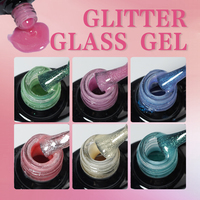Gel Polish Scintillant Effet Verre – Fournisseurs d'Usine – Gel UV Translucide Effet Jade Jelly Facile à Retirer – Gel Polish Longue Durée Effet Cristal Scintillant