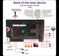 MEKEDE C10 C20 C30 Car-play Android Auto 6+128G 8 cœurs Radio FM AM Écran IPS 1280*720 pour Hyundai, BMW, Audi, Toyota, VW universels