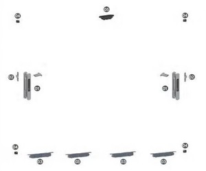 Porte à battant en PVC de type 112, triple rail, réduction du bruit, double vitrage, pour applications résidentielles et commerciales - Product Image 2