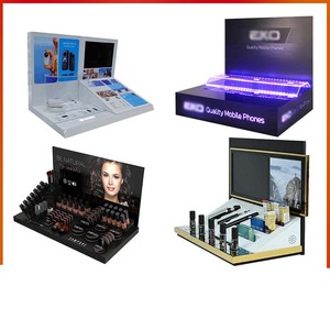 <strong>Custom</strong> Design Modern Shop Retail <strong>Countertop</strong> Advertising Acrylic Jewelry <strong>Display</strong> Stand Holder Rack Light Weight Eco-Friendly - Product Image 3