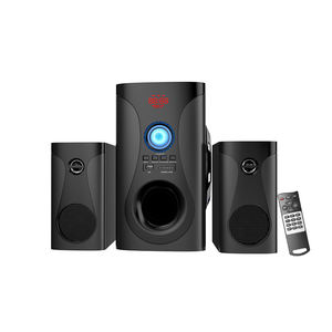Système de haut-parleurs multimédia 2.1 pour home cinéma électronique, son surround HiFi, subwoofer audio, divertissement et loisirs - Product Image 4