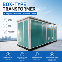 Transformateur toroïdal triphasé de type boîtier à capacité personnalisée, 50/60Hz, bobinage aluminium/cuivre, pour sous-station extérieure étanche