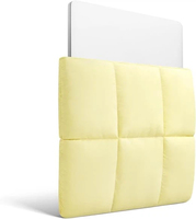 Housse pour ordinateur portable rembourrée 13~14 pouces, étui de transport matelassé pour ordinateur portable pour femmes, compatible avec MacBook Air/Pro M5-M2
